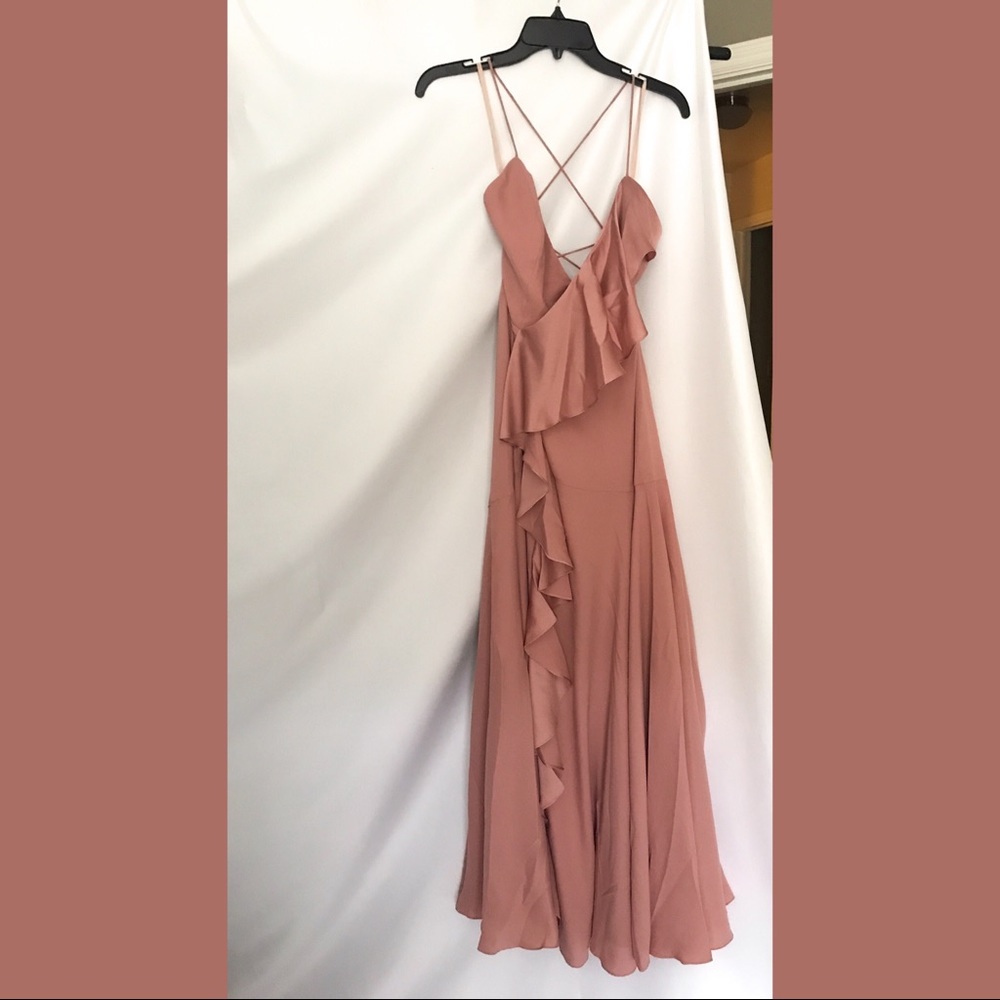 Blush Pink Gown from Fame and Partners